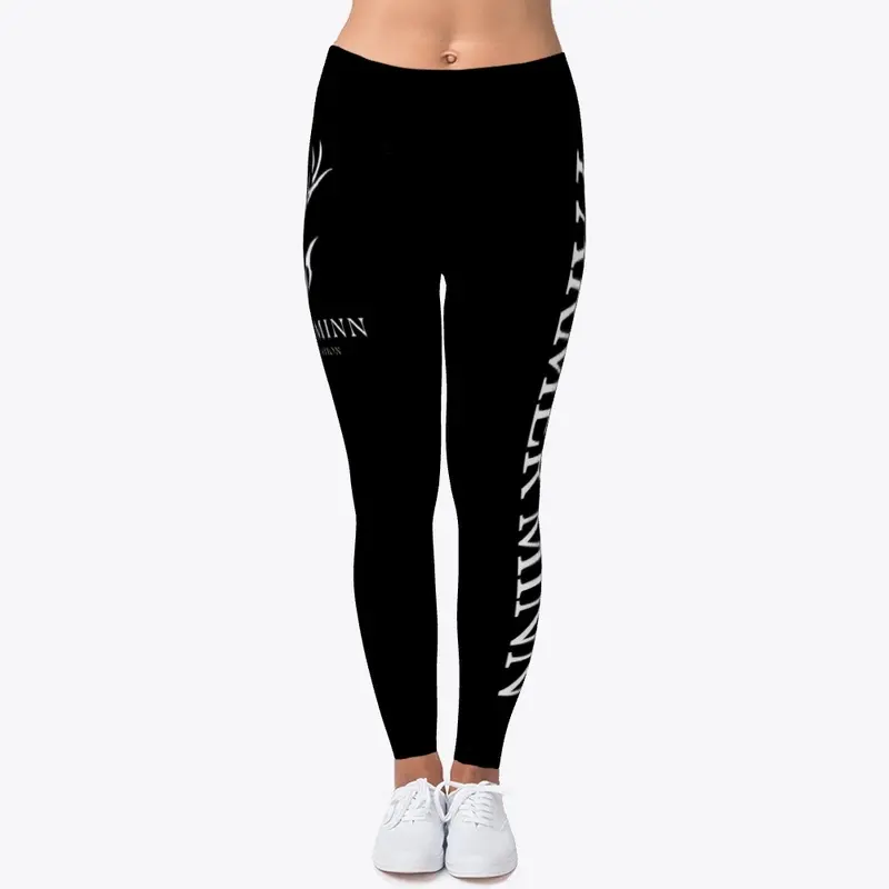 Woman's Leggings - White Logo