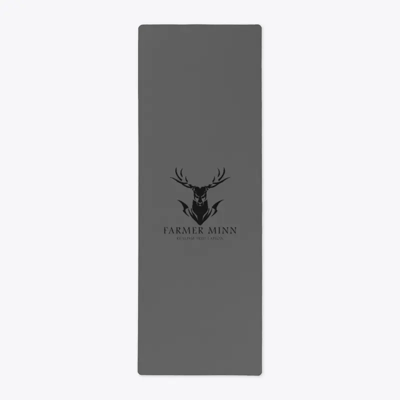 Yoga Mat - Black Logo